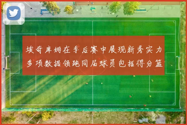 埃奇库姆在季后赛中展现新秀实力多项数据领跑同届球员包括得分篮板助攻抢断三分